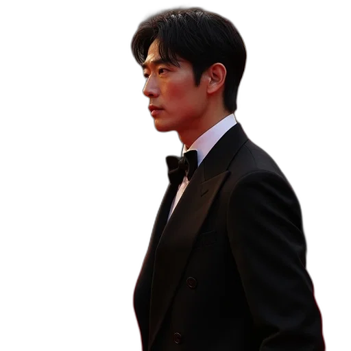 staff, face, jacket, umbrella transparent PNG cut-out