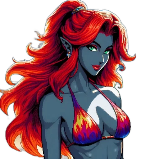 comic book art, fantasy art, concept art, pixel art transparent PNG cut-out