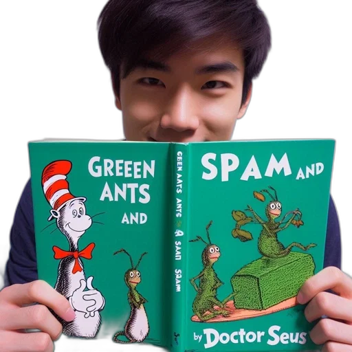green, young, man, holds transparent PNG cut-out