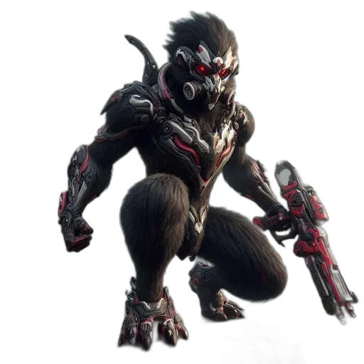 weapon, creature, mask, robot transparent PNG cut-out