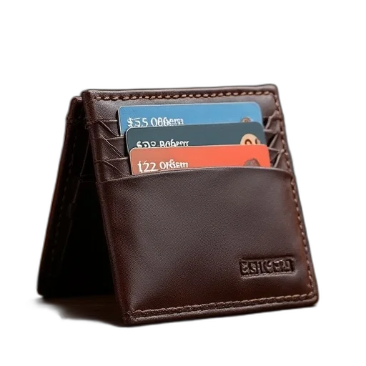 men, genuine, wallet, leather transparent PNG cut-out