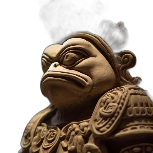 mask, face, staff, creature transparent PNG cut-out