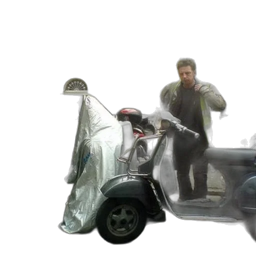 car, jacket, 3d render, concept art transparent PNG cut-out