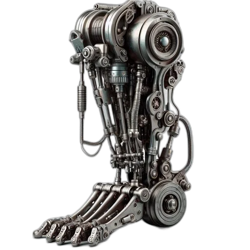 robot, shoes, weapon, car transparent PNG cut-out