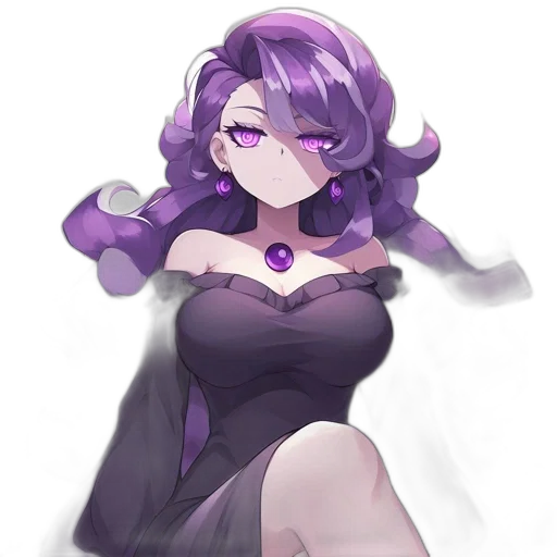 dress, crown, staff, weapon transparent PNG cut-out