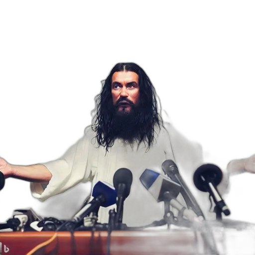 man, long, hair, stands transparent PNG cut-out
