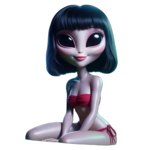 dress, robot, creature, jewelry transparent PNG cut-out