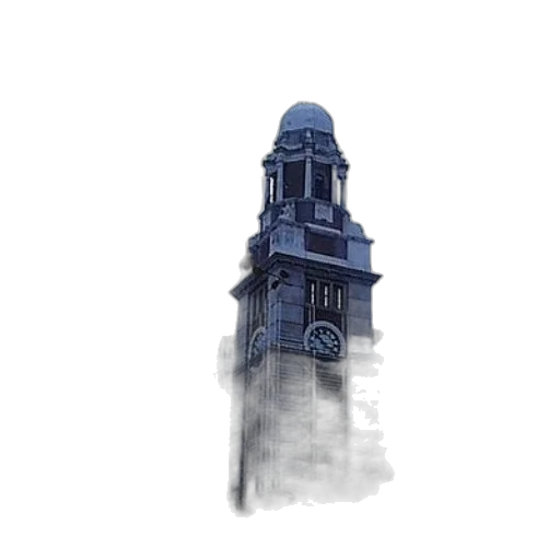 building, dress, umbrella, staff transparent PNG cut-out