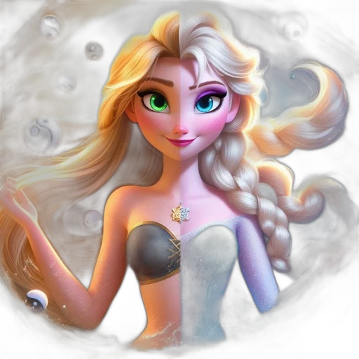 fantasy art, concept art, 3d render, cartoon transparent PNG cut-out
