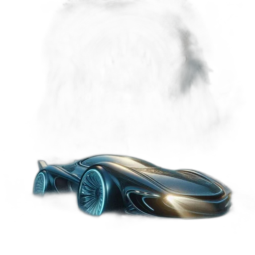 car, robot, hair, weapon transparent PNG cut-out
