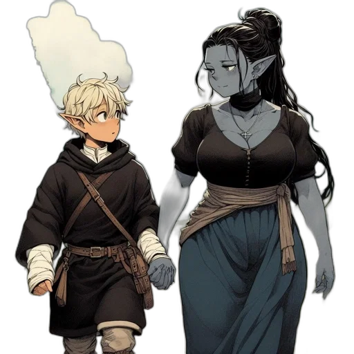 staff, concept art, fantasy art, comic book art transparent PNG cut-out