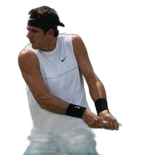 male, tennis, player, white transparent PNG cut-out