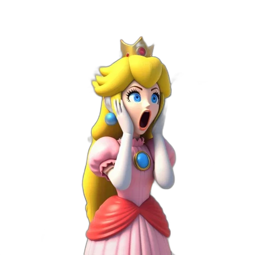 dress, face, crown, staff transparent PNG cut-out