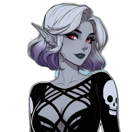dress, fantasy art, concept art, pixel art transparent PNG cut-out
