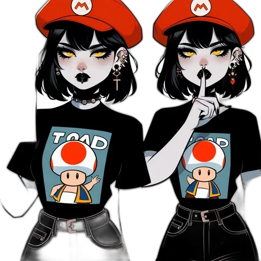 concept art, pixel art, cartoon, cyberpunk transparent PNG cut-out