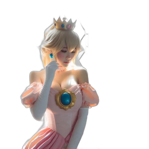 crown, dress, jewelry, creature transparent PNG cut-out
