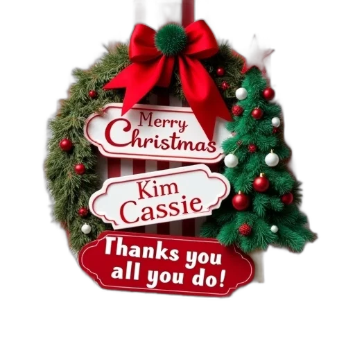 festive, christmas, decoration, red transparent PNG cut-out