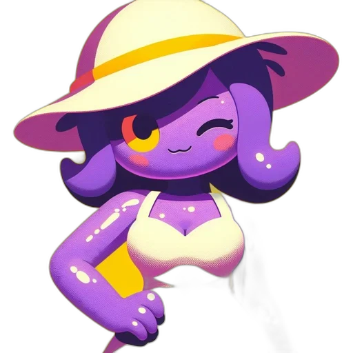 hat, creature, staff, animal transparent PNG cut-out
