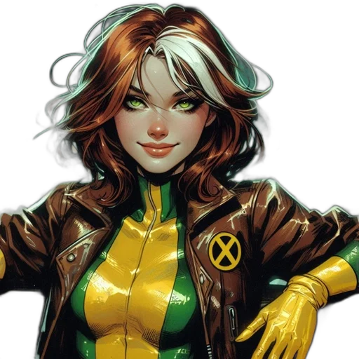 jacket, comic book art, concept art, fantasy art transparent PNG cut-out