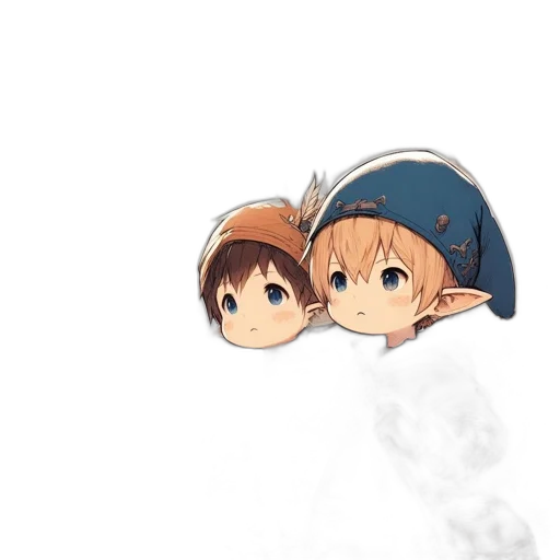 hat, crown, mask, staff transparent PNG cut-out