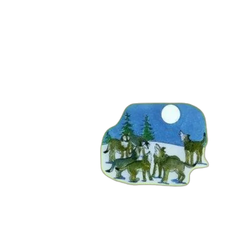forest, colorful, book, cover transparent PNG cut-out