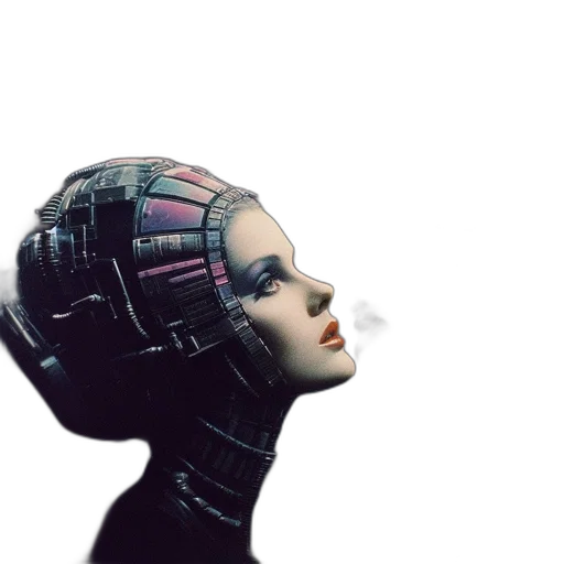 robot, crown, hair, hat transparent PNG cut-out