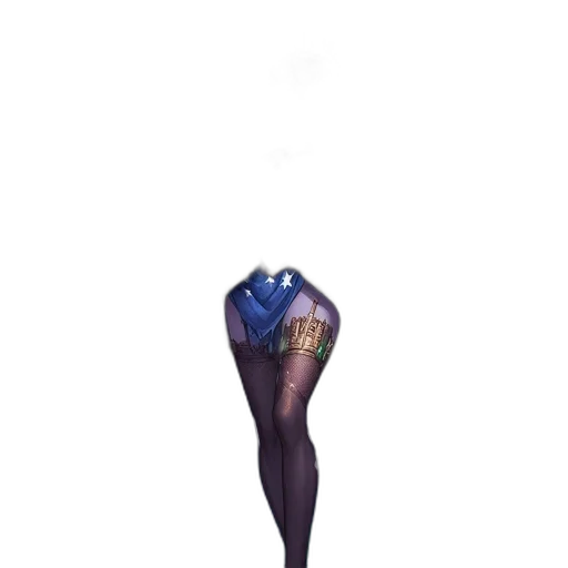 staff, flower, umbrella, hair transparent PNG cut-out