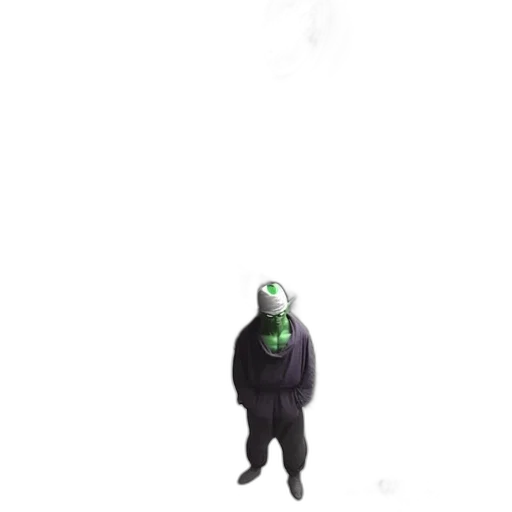 creature, mask, robot, staff transparent PNG cut-out