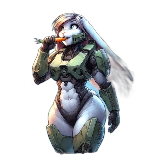 robot, animal, dress, weapon transparent PNG cut-out