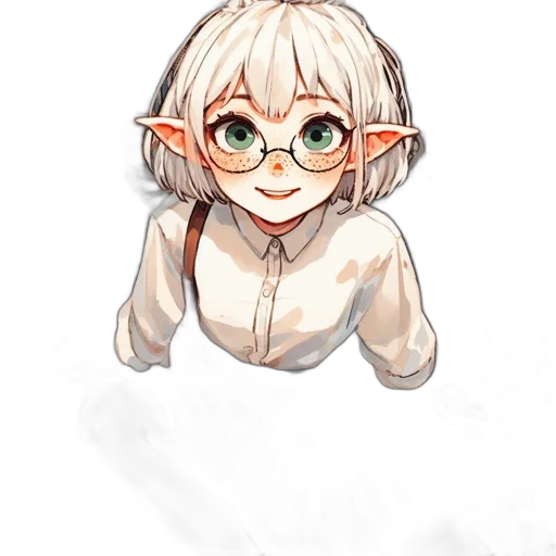 creature, staff, face, mask transparent PNG cut-out
