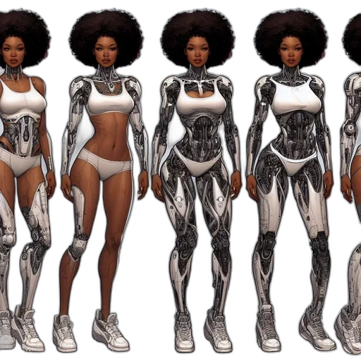 robot, concept art, comic book art, earth tones transparent PNG cut-out
