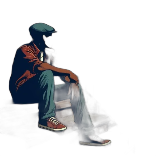 jacket, hat, robot, shoes transparent PNG cut-out