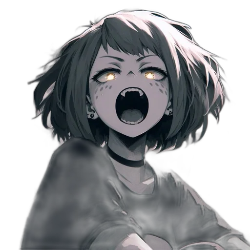 face, creature, mask, weapon transparent PNG cut-out