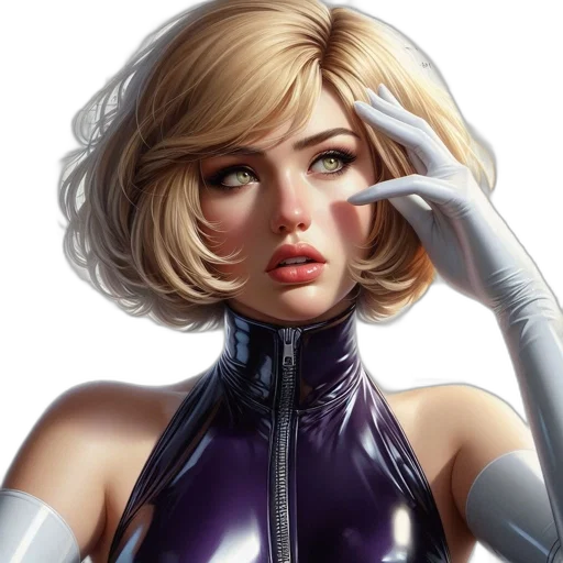 robot, face, comic book art, concept art transparent PNG cut-out