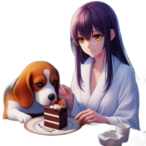 food, animal, staff, pixel art transparent PNG cut-out