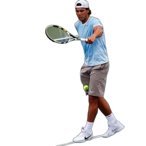 staff, photorealistic, 3d render, tennis transparent PNG cut-out