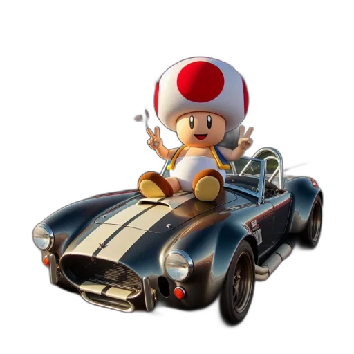 car, 3d render, concept art, photorealistic transparent PNG cut-out