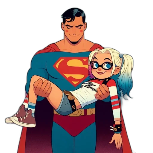 comic book art, concept art, cartoon, muscular transparent PNG cut-out