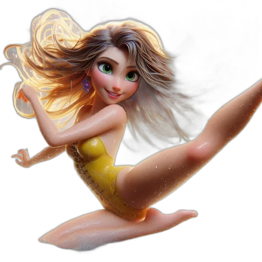 dress, fantasy art, 3d render, concept art transparent PNG cut-out
