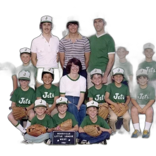 group, kids, green, shirts transparent PNG cut-out