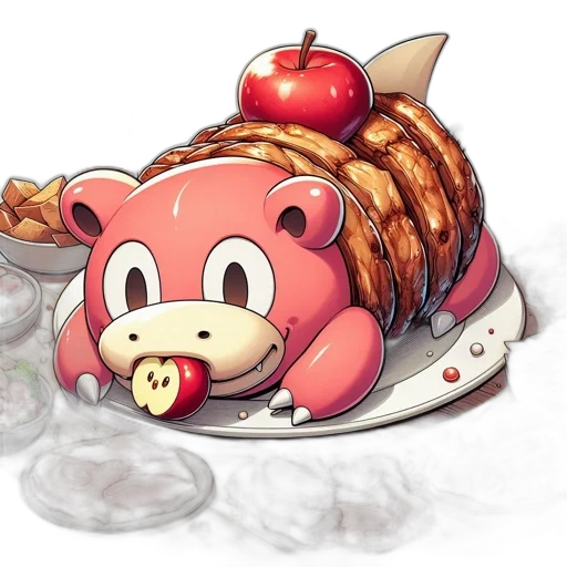 food, animal, watercolor, concept art transparent PNG cut-out