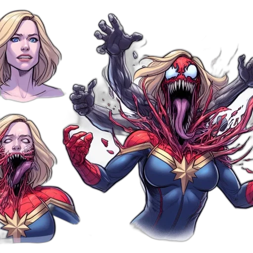 comic book art, concept art, fantasy art, cartoon transparent PNG cut-out