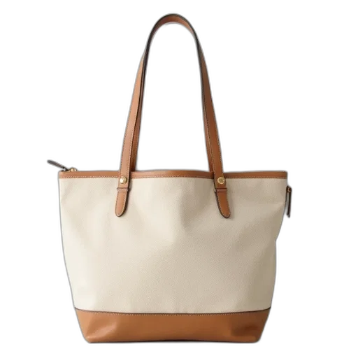 earth tones, womens, canvas, tote transparent PNG cut-out