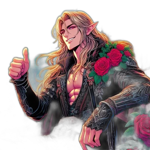 jacket, fantasy art, concept art, pixel art transparent PNG cut-out