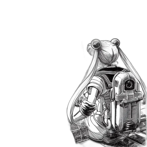 robot, bottle, dress, jewelry transparent PNG cut-out