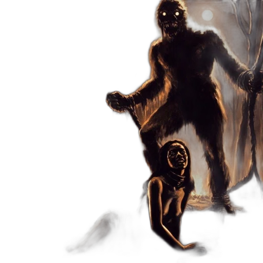 creature, mask, concept art, fantasy art transparent PNG cut-out