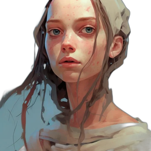 face, mask, crown, creature transparent PNG cut-out
