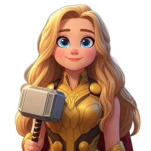staff, crown, weapon, comic book art transparent PNG cut-out