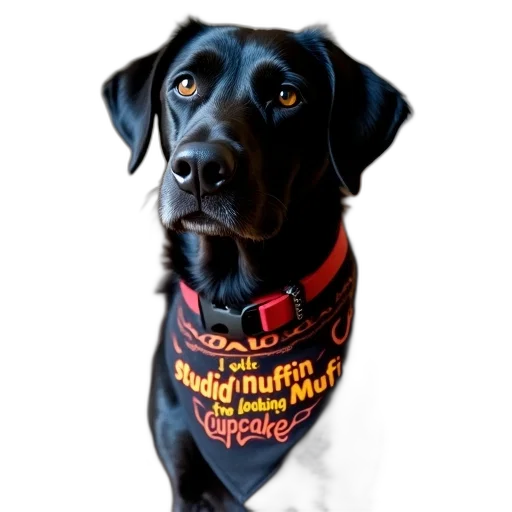staff, animal, black, dog transparent PNG cut-out