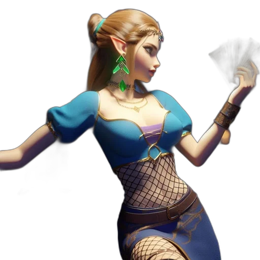 dress, staff, mask, concept art transparent PNG cut-out